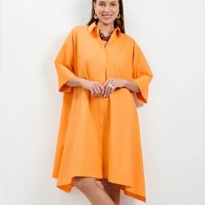 Seveso Shirt Dress Aulenti Orange
